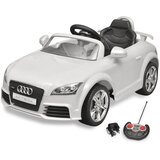 RS dječji Autić Audi TT s Daljinskim Upravljanjem Bijeli Cijene