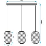 Toolight Stropni luster APP1425-3CP | shoptok.hr