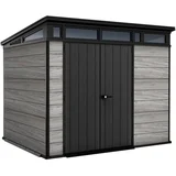 Pent 9x7 vrtna kućica, Storm Grey