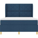  Box Spring postelja z ležiščem - Modra - 140x200 cm - Tkanina, (22053041) | Shoptok.si