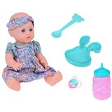  Set gumena lutka beba + pribor + piće + mokri + miče oči ZA5154 | shoptok.hr