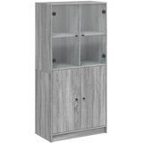  Visoka komoda s vratima 68x37x142 cm konstruirano drvo | shoptok.hr