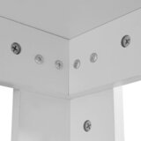  Blagovaonski stol 140 x 80 x 75 cm bijeli | shoptok.hr