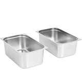  Posude Gastronorm 2 kom GN 1/1 200 mm od nehrđajućeg čelika | Eponuda.com