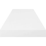 vidaXL plutajuće zidne police 2 kom sjajne bijele 80x23,5x3,8 cm MDF | shoptok.hr