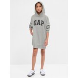 GAP Kids Sweatshirt Dress with Logo - Girls