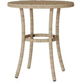  3-dijelni bistro set s jastucima miješane bež boje poliratan | shoptok.hr