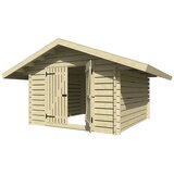 Male kuće Drveno spremište TOBIAS 6M2 268 × 268 cm sa šindrom | shoptok.hr