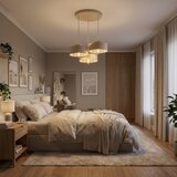  Brilagi - Visilica na sajli 3xE27/60W/230V bež/zlatna | Eponuda.com