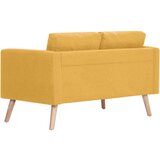 vidaXL 2-dijelni set sofa od tkanine žuti | shoptok.hr