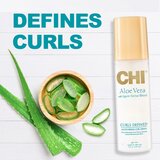 CHI Aloe Vera Moisturizing Curl Cream pršilo brez spiranja za valovite in kodraste lase 147 ml | Shoptok.si