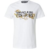 Versace Jeans Couture Majica rumena / zlato-rumena / črna / bela Cene
