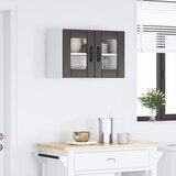  Zidni stakleni ormarić LUCCA Crna 60 x 31 x 40 cm | Eponuda.ba