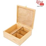 Rosa talent drvena kutija sa bravom i 4 pregrade | ePonuda.com