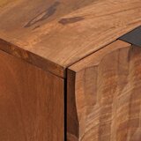  Strani šal 2 pcs Acacia rjav finiš 60 x 33 x 75 cm, (5000162742) | Shoptok.si