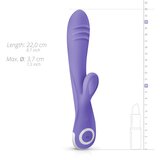 Good Vibes Only rabbit vibrator Fane, ljubičasti | shoptok.hr