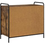  Ormar za cipele 85 x 39 5 x 75 cm Konstruirano drvo - Dimljeni hrast | shoptok.hr