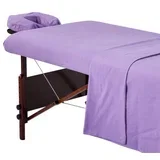 flanelski set prekrivač 3/1 100% Pamuk - Purple