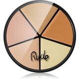 Rude Cosmetics Fabulous Concealer Wheel paleta korektorjev odtenek Light 7.5 g | Shoptok.si