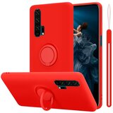  case, združljiv s častjo v tekoči rdeči barvi - zaščitni pokrov iz fleksibilnega silikona tpu z obročem, (20590674) | Shoptok.si