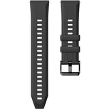 INF združljiv 22 mm silikonski nadomestni pas za uro huawei GT6 - športni slog s črno zaponko black, (5000075714) | Shoptok.si