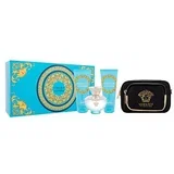 Versace Ženski parfemski set Dylan Turquoise EDT 100ml + mleko za telo 100ml +gel za tuširanje 100ml+torbica