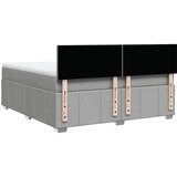  Krevet s oprugama i madracem svjetlosivi 180x200 cm od tkanine | shoptok.hr