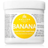 KJMN Professional Banana maska za okrepitev las z multivitaminskim kompleksom 275 ml