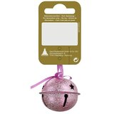  Okrasni zvonček (4 cm, kovina, roza) | Shoptok.si
