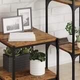 Police za knjige 4 pcs Smeđa 40 x 40 x 1,5 cm Konstruirano drvo | shoptok.hr