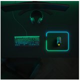 Steel Series QCK Prism Cloth Medium žičana, sa RGB osvjetljenje, gamer podloga za miš | shoptok.hr