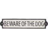  Napis za vrata "beware of the dog"