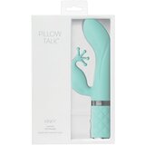 Pillow Talk Kinky - vibrator G-točke s dvije točke na baterije (tirkizna) Cijene