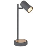 Globo 57910TG - Stona lampa ROBBY 1xGU10/5W/230V siva/braon | Eponuda.com