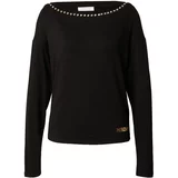 Patrizia Pepe Sweater majica zlatna / crna