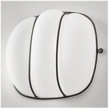 SIRU - Zidna lampa CAGE, 1xGX53/10W/230V, 20 cm, crna/bela, venecijansko staklo | Eponuda.com