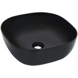  Umivaonik 42 5 x 42 5 x 14 5 cm keramički crni Cijene
