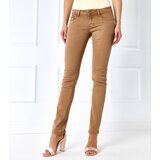 Gemre Dark beige pants with a belt Cadorago | Shoptok.si