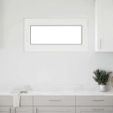vidaXL Kletno okno "RISOR" 100x50 cm vrtljivo-nagibno DIN desno belo | Shoptok.si