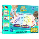 MOLTO XXL podloga za crtanje ​​Doodle – bez tinte + 2 vodene olovke | shoptok.hr