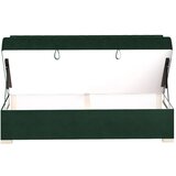 Ghado Tamno zeleni dječji krevet s prostorom za odlaganje i madracem 90x200 cm Chill - | shoptok.hr