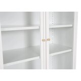 Venture Home vitrina Bakal 40,5 × 190 × 80 cm, bijela | shoptok.hr