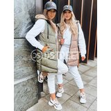 DStreet Green women's double-sided vest ONADE | Shoptok.si