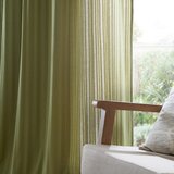 Pineapple Elephant Kaki zelena pamučna prozirna zavjesa 140x122 cm Zofia Broderie Anglaise – | shoptok.hr