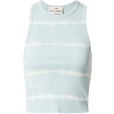 A LOT LESS Top 'Jana' svetlo modra / off-bela | Shoptok.si