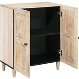 vidaXL Ormarić / Komoda Bijelo 60 x 33 x 75 cm masivno drvo manga | shoptok.hr