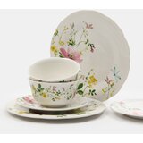 Sinsay Keramički tanjuri s cvjetnim uzorkom, set od 2 komada | shoptok.hr