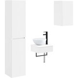  Set namještaja za kupaonicu 3 kom. Bijela 33 x 34,5 x 160 cm | shoptok.hr