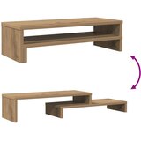  Stalak za monitor boja hrasta 54x22x15 cm konstruirano drvo | shoptok.hr
