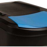 vidaXL Složive kante za otpad 3 kom antracit 75 L | shoptok.hr